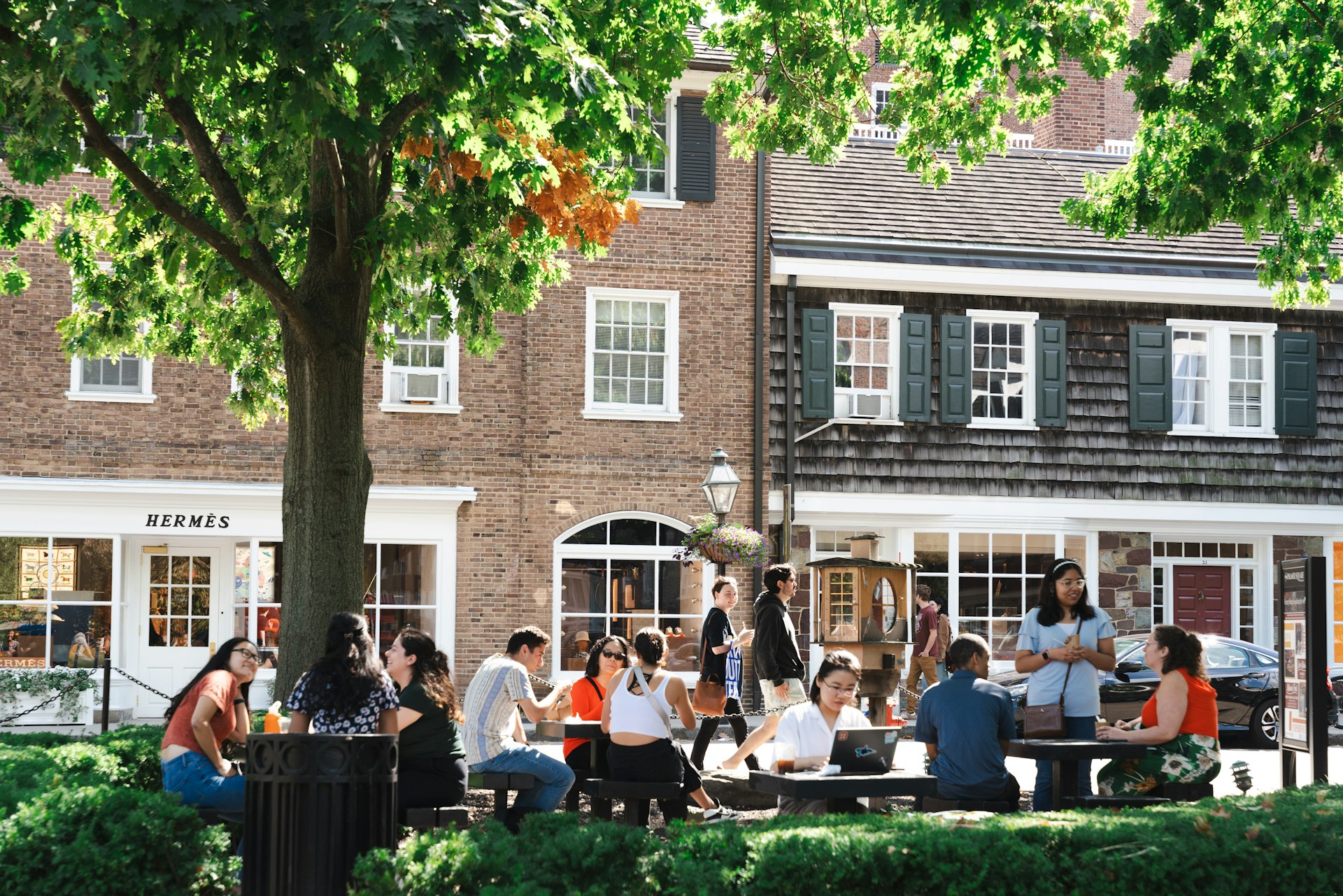 Community gathering on the Jersey Shore
