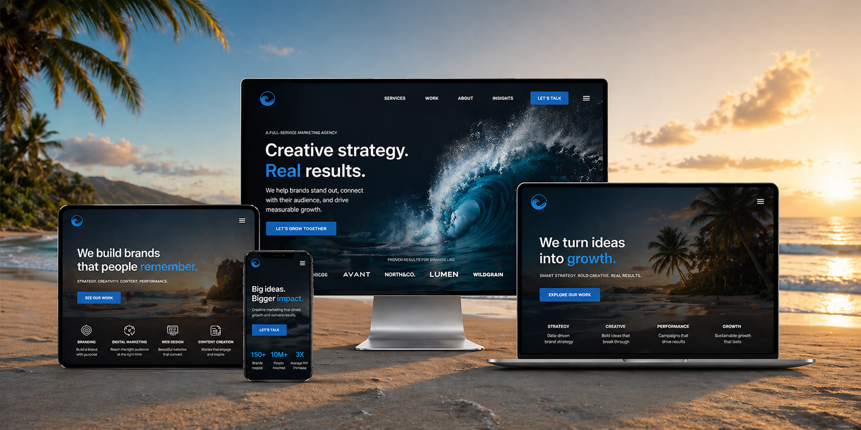 Custom Website + Hosting